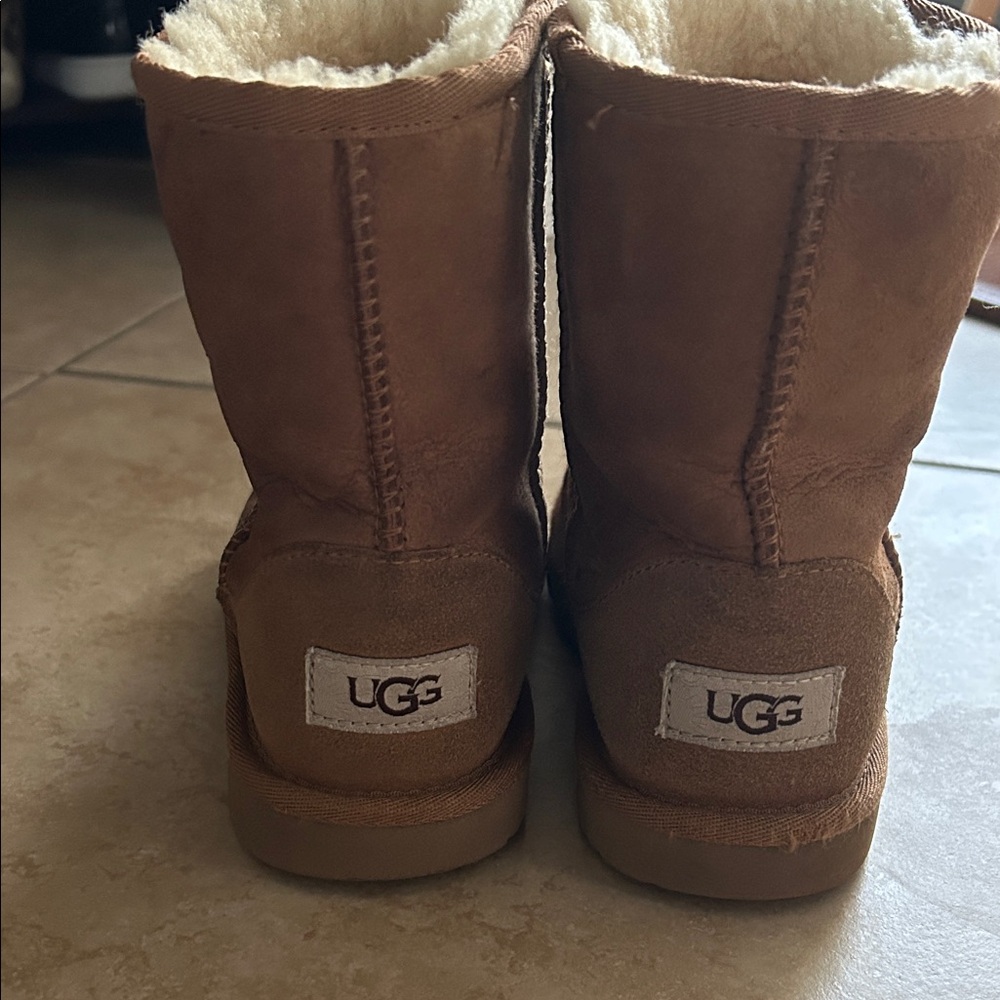 UGG Tan Shearling Boots